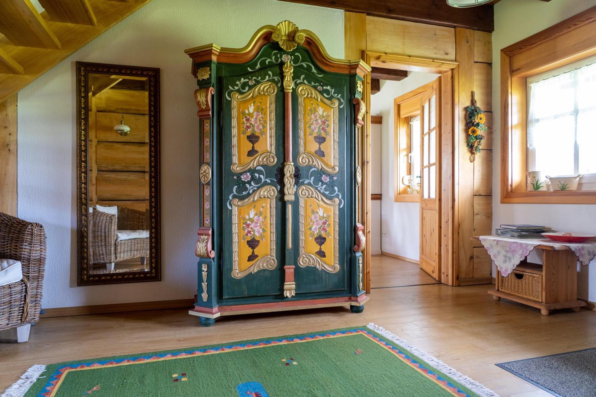 Ferienwohnung Zum Heuschober ブルク エクステリア 写真