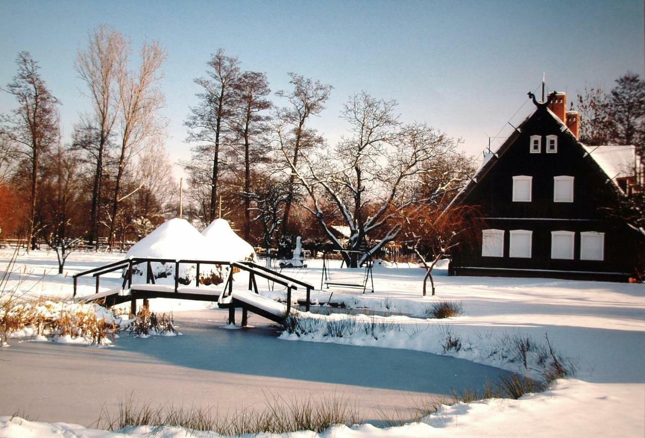 Ferienwohnung Zum Heuschober ブルク エクステリア 写真