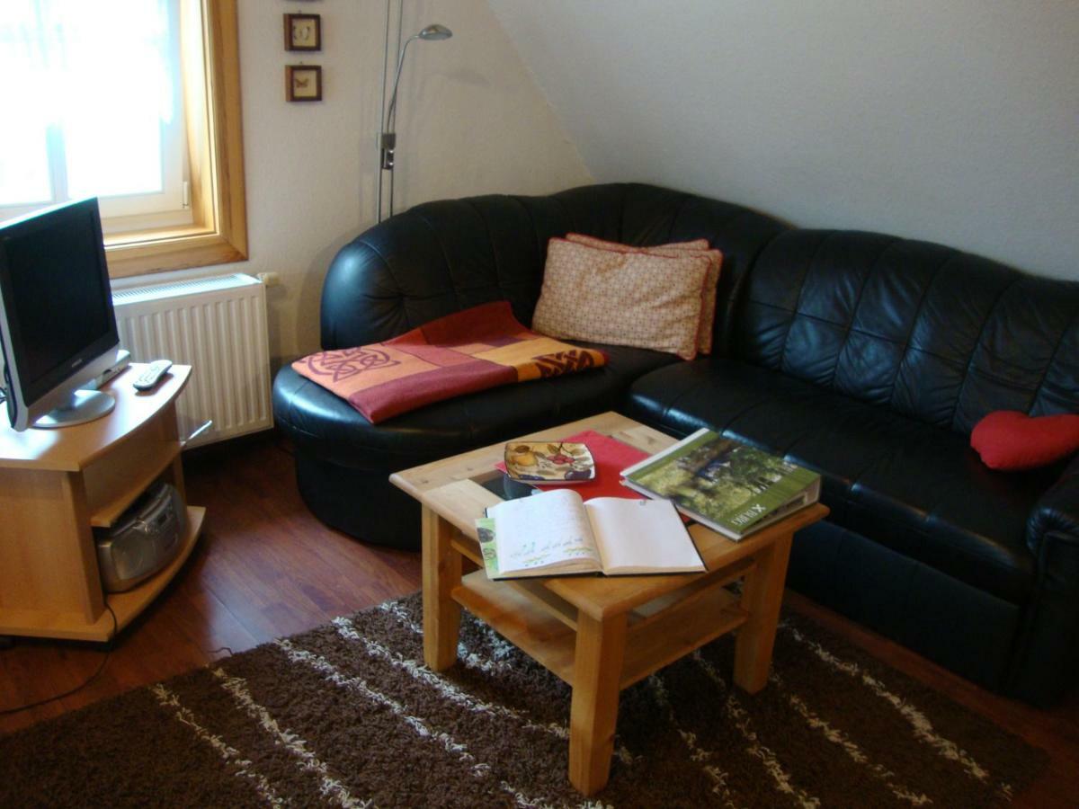 Ferienwohnung Zum Heuschober ブルク エクステリア 写真
