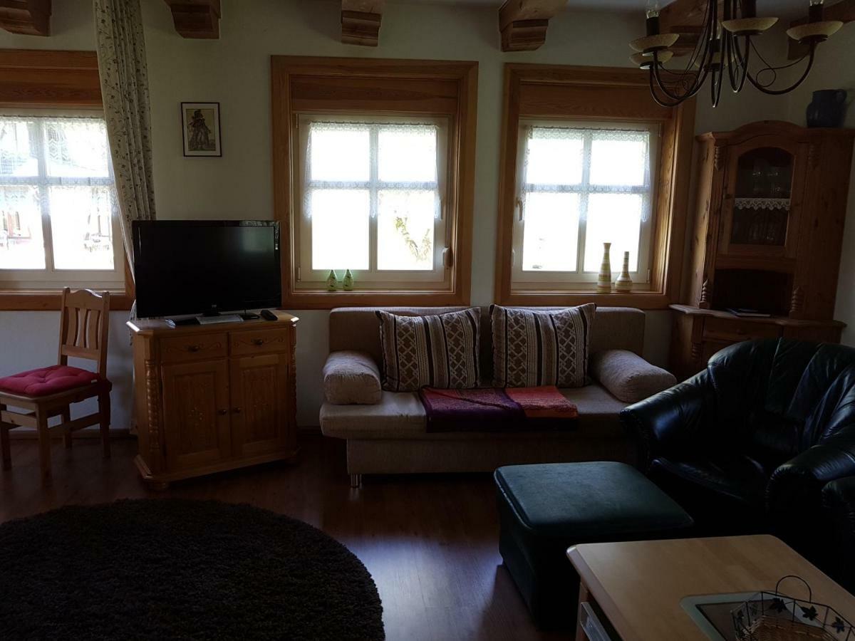 Ferienwohnung Zum Heuschober ブルク エクステリア 写真