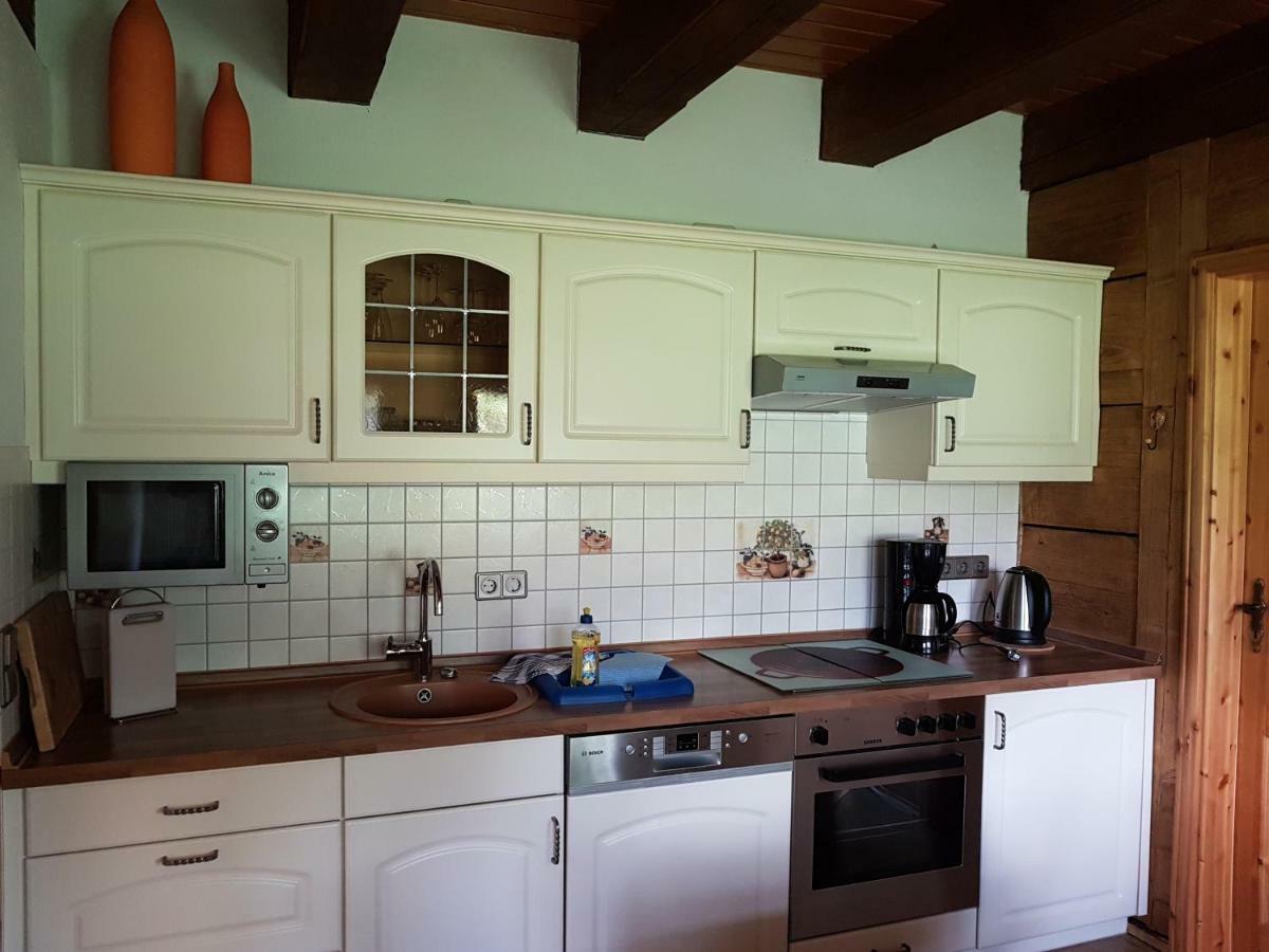 Ferienwohnung Zum Heuschober ブルク エクステリア 写真